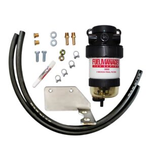 Toyota Prado 120-150 Series 3.0L Secondary Fuel Manager Fuel Filter Kit - D4D Common Rail engines only