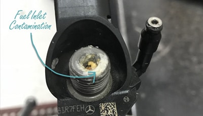 fuel inlet Adblue contamination