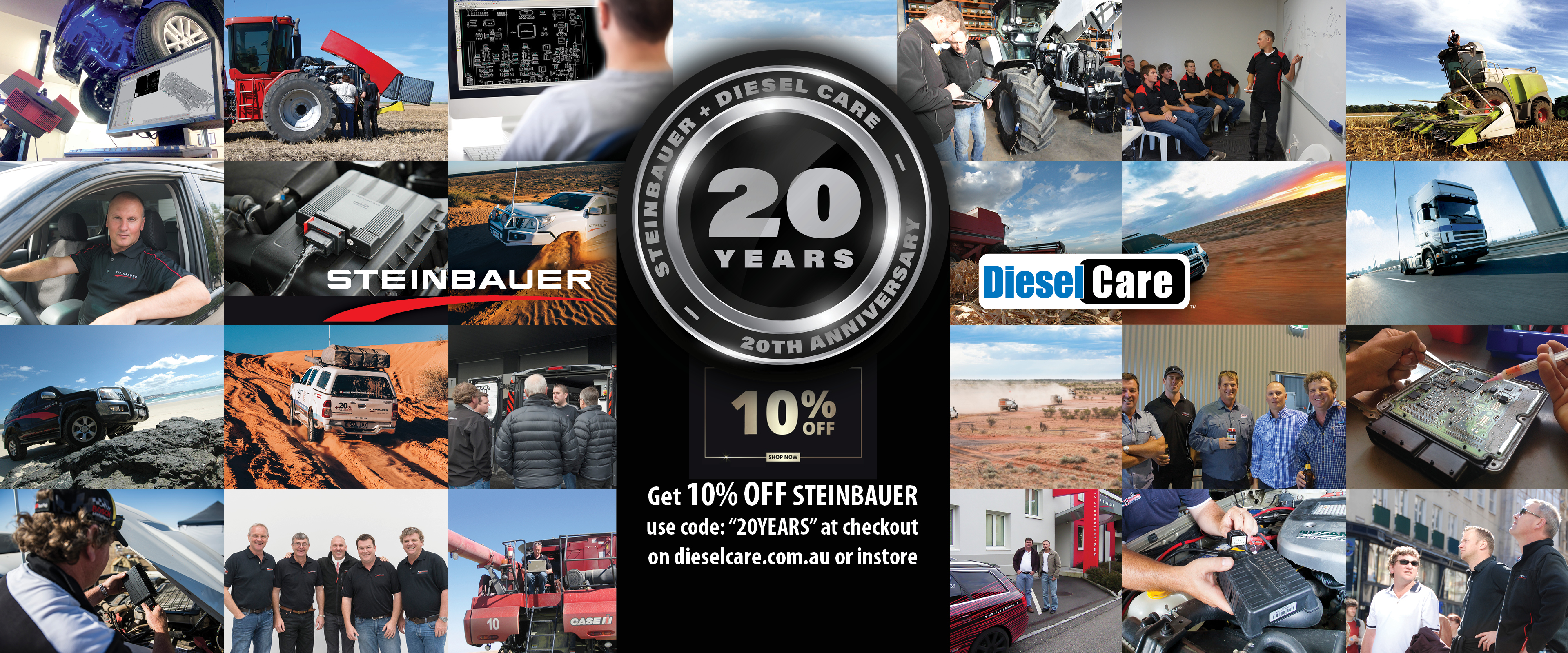 20 years anniversary Steinbauer and Diesel Care - 10% off special