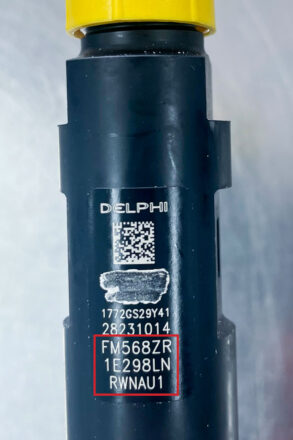 Delphi Injector - identification code