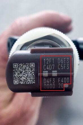 Denso Injector - identification code