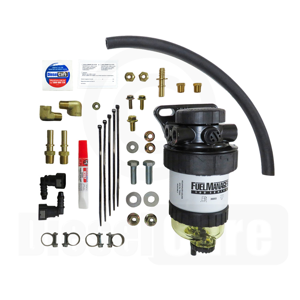 Toyota Hilux N80 & N90 Secondary Fuel Filter Kit - Bracket Not Included - DCS078NB