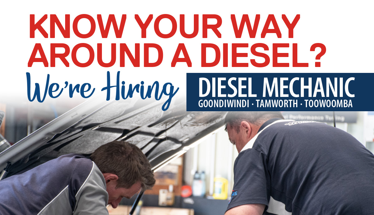 Diesel Mechanics Wanted – Goondiwindi, Tamworth & Toowoomba